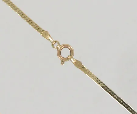 Kaulaketju, pituus 40,5cm, 585, paino 3,0g