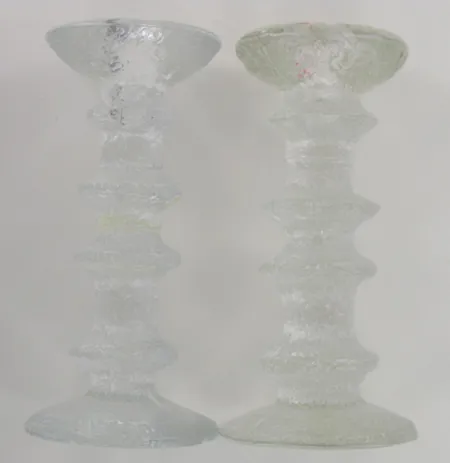 Kaksi kynttilänjalkaa Iittala, Festivo, korkeus 180mm