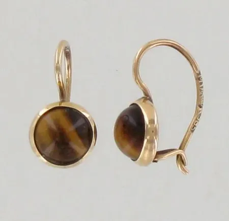 Kivikorvakorut, korkeus 15mm, 585br, paino 1,4g