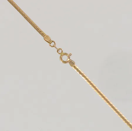 Kaulaketju, pituus 42,5cm, 585, paino 6,7g