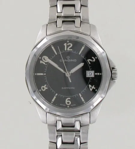 Teräsrannekello Candino Sapphire, quartz, taulun Ø 40mm, rannekkeen pituus 185mm 