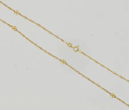 Kaulaketju, pituus 40,5cm, 585, paino 3,3g