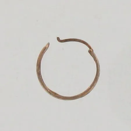 Viallinen korvarengas, 585, paino 0,8g