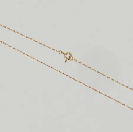 Viallinen kaulaketju, 585, paino 1,6g