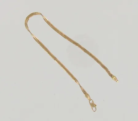 Viallinen ranneketju, 585, paino 3,6g