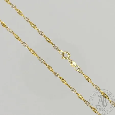Kaulaketju, pituus 45cm, 585, paino 4,1g 