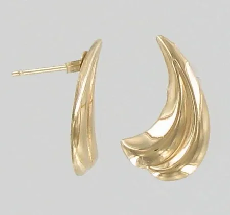 Vialliset korvakorut, korkeus 18mm, 585, paino 0,4g