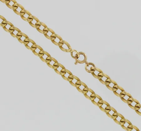 Panssarikaulaketju, ontto, pieniä lommoja, pituus 63cm, 750, paino 23,8g