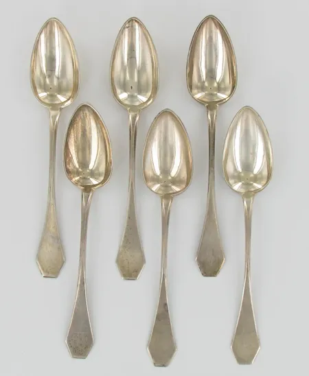 Kuusi ruokalusikkaa, 170mm, 813, paino 155,0g