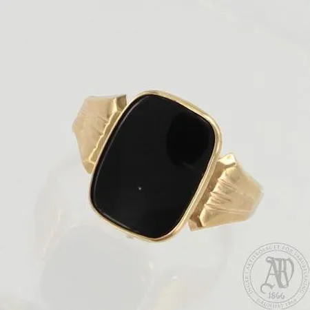 Kivisormus, koko 21½, 585br, paino 3,3g