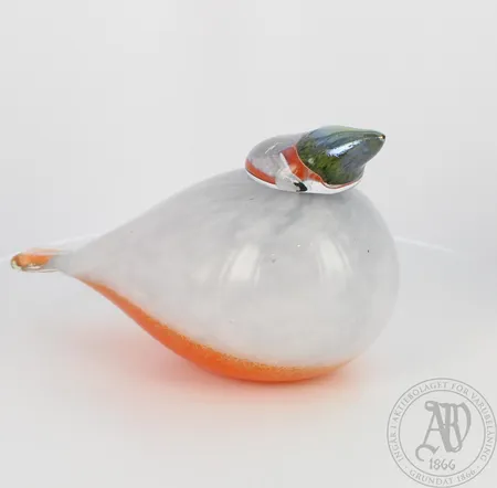 Lasilintu, signeeraus O.Toikka Iittala, pohjassa kaiverrus, korkeus 83mm 