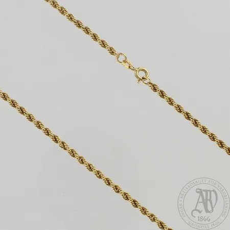 Kaulaketju, pituus 43cm, 585, paino 3,2g