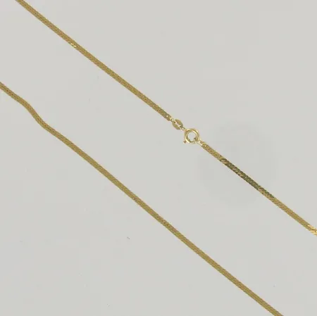 Viallinen kaulaketju, 585, paino 5,1g