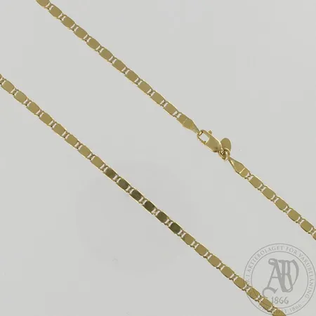 Kaulaketju, pituus 46cm, 585, paino8,4g 