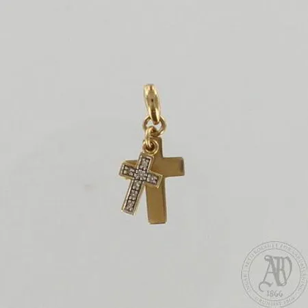 Timanttiriipus 7xn.0.005ct, 20mm, 585br, paino 1,2g 