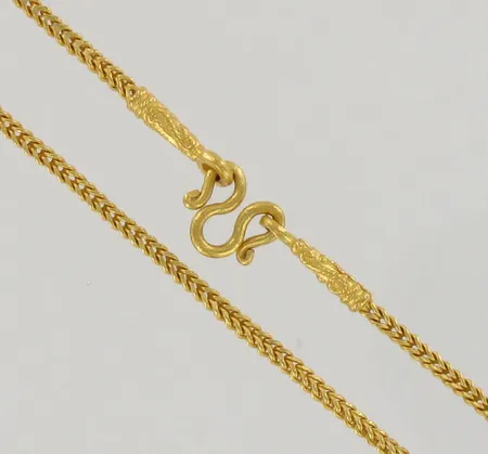 Kaulakoru, pituus 44,5cm, 900, paino 15,2g