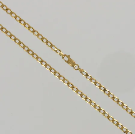 Panssarikaulaketju, pituus 60cm, leveys 3mm, 750, paino 16,2g