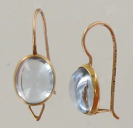 Kivikorvakorut, korkeus 20mm, 585br, paino 2,3g