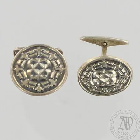 Kalvosinnapit, Kalevala Koru, Ø 20mm, 925br, paino 12,7g