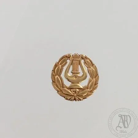 Ylioppilaslyyra, Ø 16mm, 585, paino 0,8g