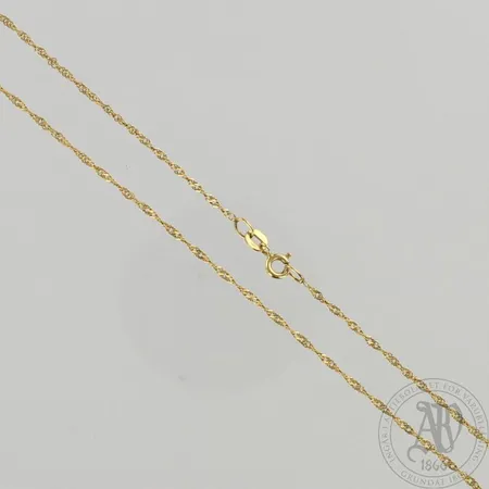 Kaulaketju, pituus 51cm, 585, paino 2,1g