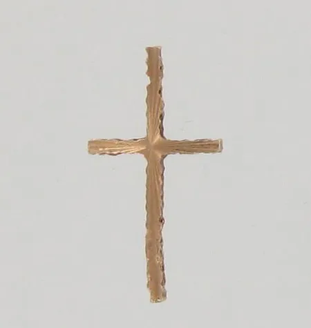 Viallinen riipus, 585, paino 0,9g