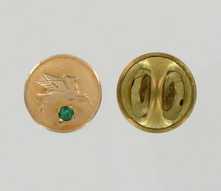 Kivipinssi, Ø 10mm, 585br, paino 1,3g, tausta metallia