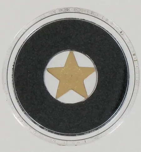 Kultaraha Republic of Palau, 1 dollar, 999, paino 0,5g