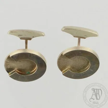 Kalvosinnapit, kaiverrettu, Ø 20mm, 925, paino 16,4g 