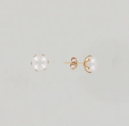 Helmikorvakorut, Ø 8mm, 585br, paino 1,4g