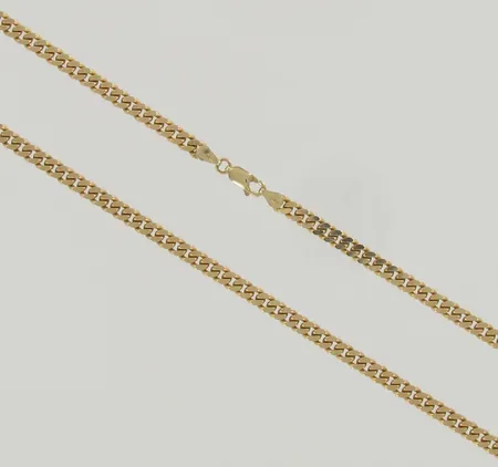 Panssarikaulaketju, pituus 45,5cm, 585, paino  31,0g