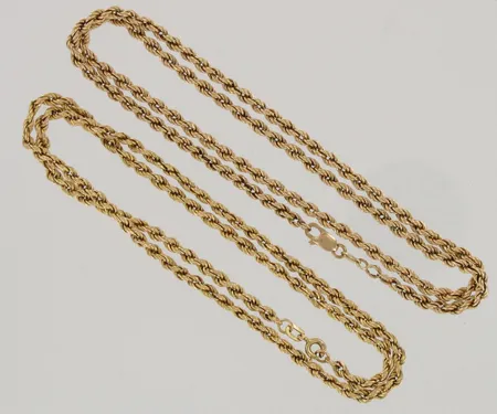 Viallisia kaulaketjuja, 585, paino 9,7g