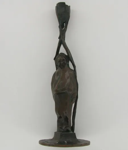 Pronssiveistos, signeeraus Georges Winter 1920, korkeus 300mm 
