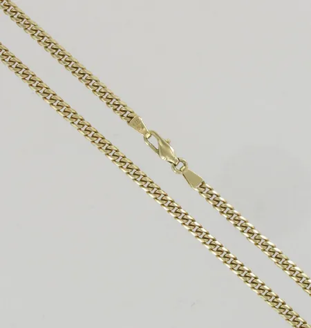 Panssarikaulaketju, pituus 50cm, leveys 4mm, 585, paino 29,5g