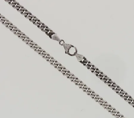 Panssarikaulaketju, pituus 52cm, 925, paino 41,2g