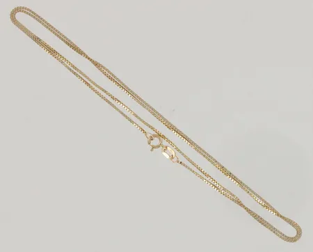 Viallinen kaulaketju, 585, paino 1,7g