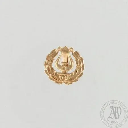 Ylioppilaslyyra, Ø 16mm, 585, paino 0,6g