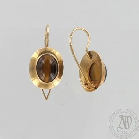 Kivikorvakorut, korkeus 21mm, 585br, paino 2,5g