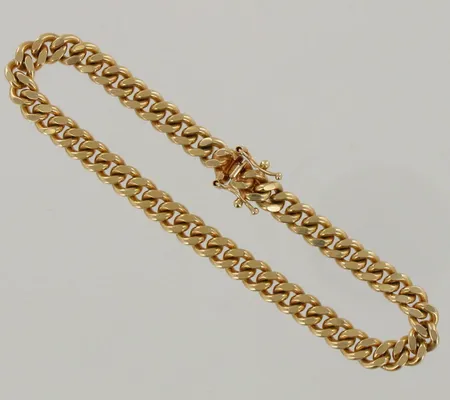 Panssariranneketju, pituus 210 ja leveys 6mm, 585, paino 29,5g