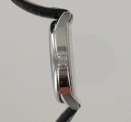 Teräsrannekello Gant quartz nahkarannekkeella, taulun Ø 44mm