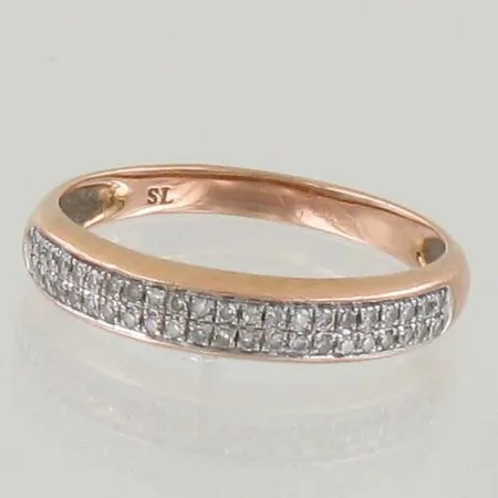 Timanttisormus 44xn.0.005ct, koko 16½, 585, paino 1,8g