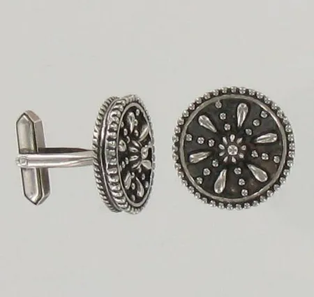 Kalvosinnapit, Ø 21mm, 925, paino 17,1g
