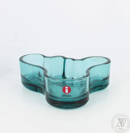 Aalto-maljakko Iittala, mitat 30x100mm, turkoosi