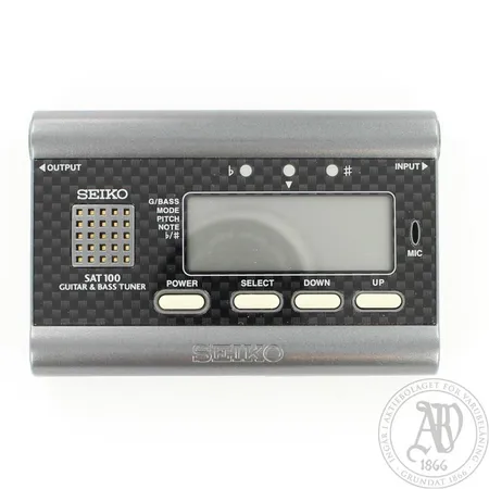 Viritin Seiko SAT 100 Guitar & Bass Tuner 