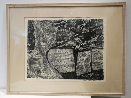 Litografia, signeeraus Erkki Toiviainen 1964, 5/20, mitat 34x43cm. Ota yhteys panttilainaamoon kuljetusmaksusta sopimiseksi.