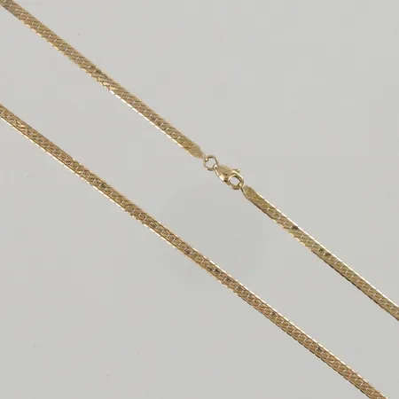 Kaulaketju, pituus 45,5cm, 585, paino 9,3g