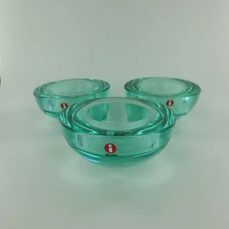 Kolme Kynttilälyhtyä, Iittala Ballo, Ø 92mm
