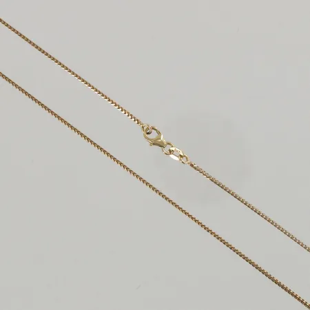 Kaulaketju, pituus 49,5cm, 585, paino 4,7g