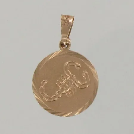 Horoskooppiriipus, korkeus 22mm, 585, paino 1,1g