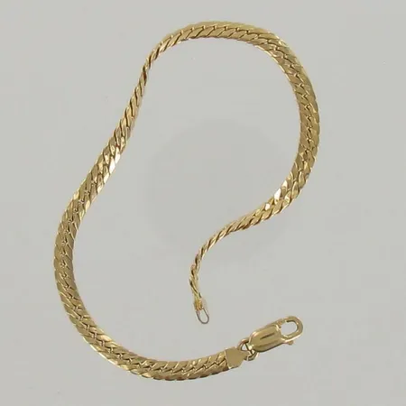Viallinen ranneketju, 750, paino 4,6g 